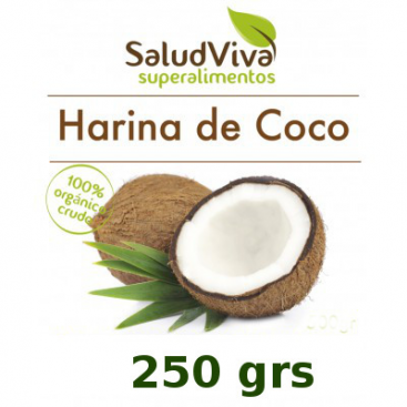 Harina De Coco. 250 grs. Salud Viva