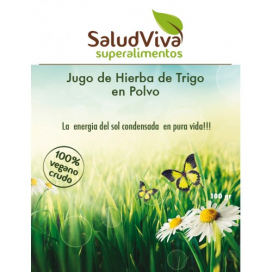 Jugo de hierba de trigo en polvo 100 grs. Salud Viva