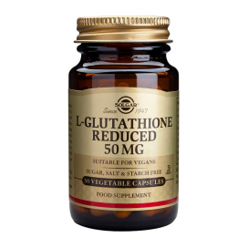 L-glutation 50 mg. 30 cápsulas, Solgar