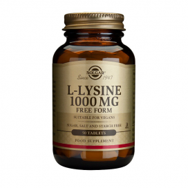 L-lisina 1000 mg. 50 comprimidos, Solgar