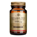 Vitamina b12 (Cobalmina) 1000 mcg. 250 comprimidos masticables, Solgar