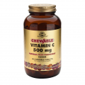 Vitamina C 500 masticable sabor frambuesa. 90 comprimidos, Solgar