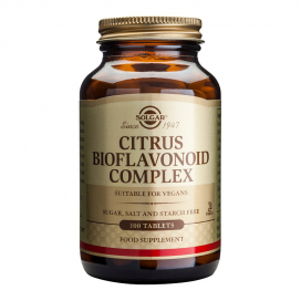 Bioflavonoides Cítricos Complex. 100 comprimidos, Solgar Bioflavonoides Cítricos Complex. 100 comprimidos, Solgar