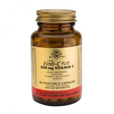 Ester-c plus 500 mg. 100 cápsulas, Solgar