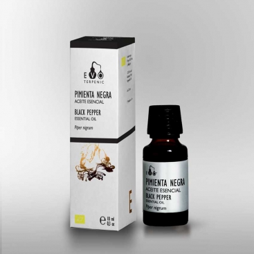 Pimienta negra aceite esencial BIO 10ml. Evo - Terpenics