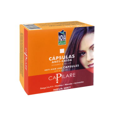 Capilare anti-caída 60 cápsulas blandas Novadiet