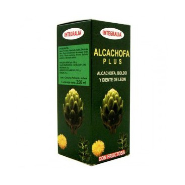 Alcachofa plus jarabe sin azúcar 250 ml. Integralia