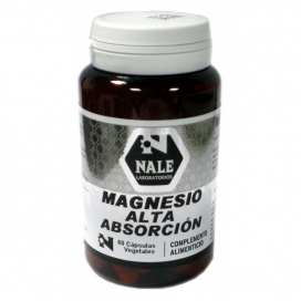 Magnesio alta absorción 60 cápsulas Nale