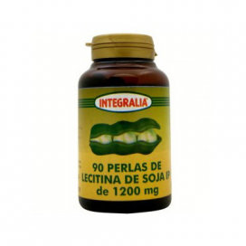 Lecitina de soja 90 perlas 1200 mg. Integralia