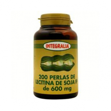 Lecitina de soja bote 200 perlas 540 mg. Integralia