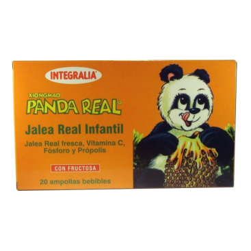 Xiongmao panda real infantil 20 ampollas Integralia