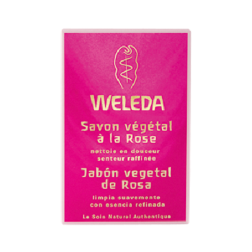 Jabon rosa 100grs Weleda